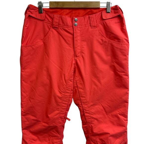 The North Face Hyvent Snow Pants Coral Pink Women's Large Snow Outdoor - Picture 2 of 12